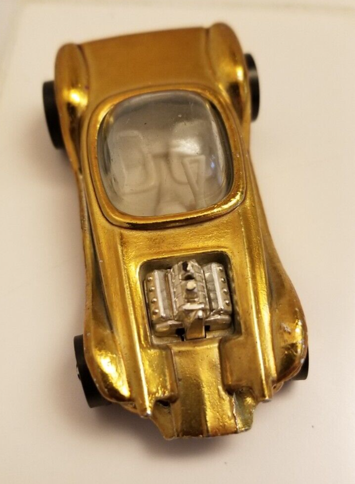 VINTAGE 1968 HOT WHEELS RED LINES BEATNIK BANDIT DIE CAST BUBBLE TOP