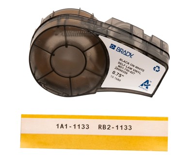 Brady Authentic M21-750-427 Self-Laminating Wire Wrap for Control and Electrical