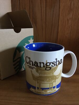 Starbucks NEW Changsha China Global Icon City Mug 16oz SKU Authentic Rare