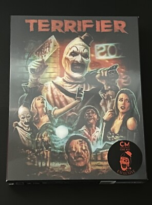 TERRIFIER - BLURAY Cinemuseum CME #02 Lenticular STEELBOOK MINT Only 500 made