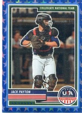 2023 Stars and Stripes Blue Star Prizm Jack Payton 8/75