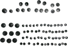 2009-2021 for Harley Iron 883 XLN DRAG SPECIALTIES Bolt Covers Black