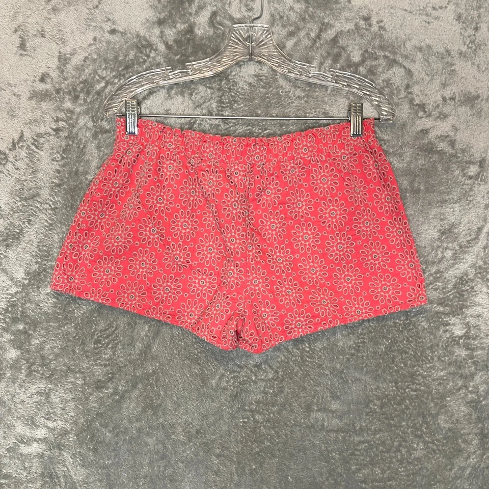 Victorias Secret Mujer Y2K Ojales Flor Bolsa de Papel Pull On Informal Salón Corto S Foto 2 de 4