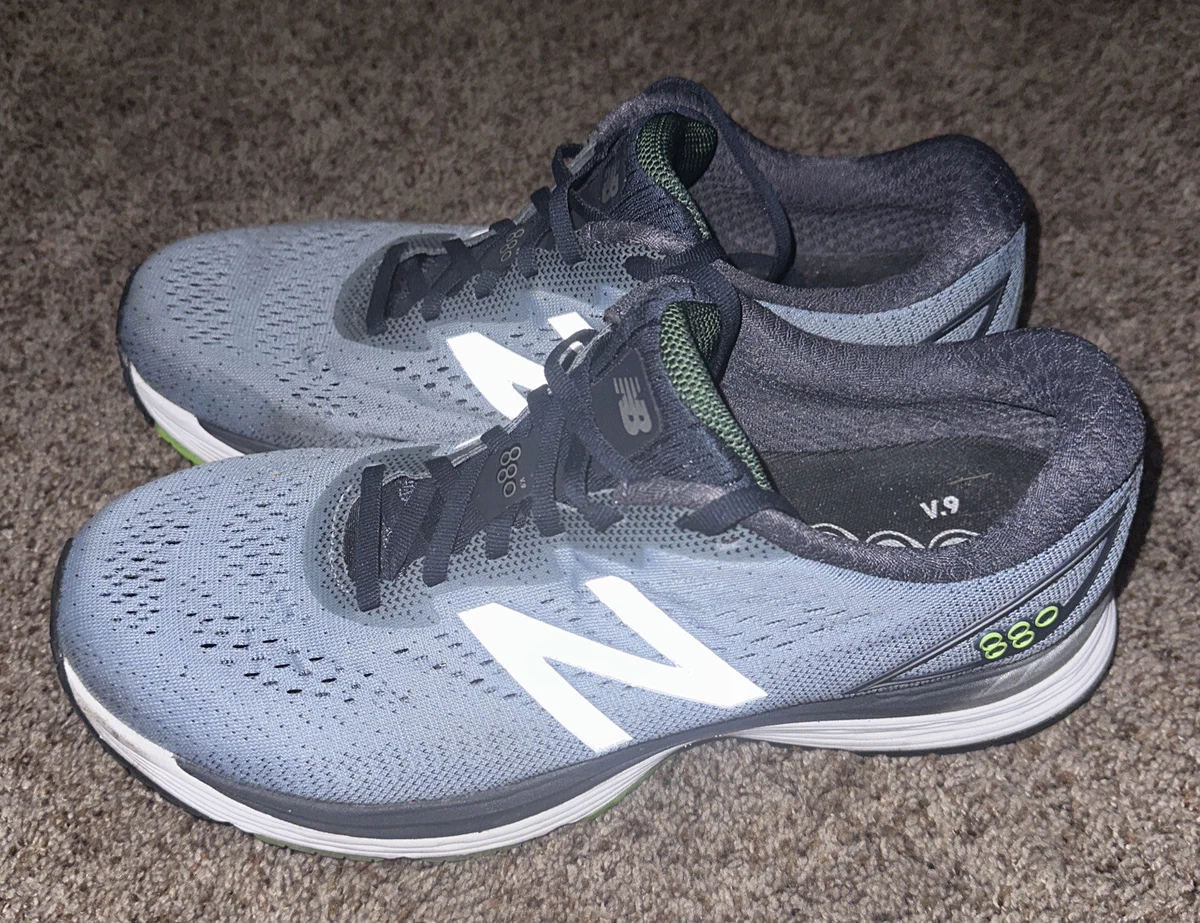 New Balance Mens 880 V9 M880GB9 Gray Running Shoes Sneakers Size 11