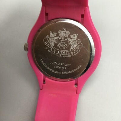 Juicy Couture Watch Women 41mm Pink Dial Orang Accents  display picture 2
