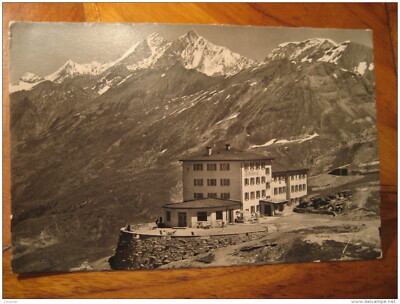 ZERMATT Hotel Riffelhaus Riffelberg Dom Taschhorn Alphubel Matterhorn Cervin Mou