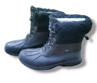 UGG Butte Boot Waterproof Black Size 14 Mens *NEW No Box*