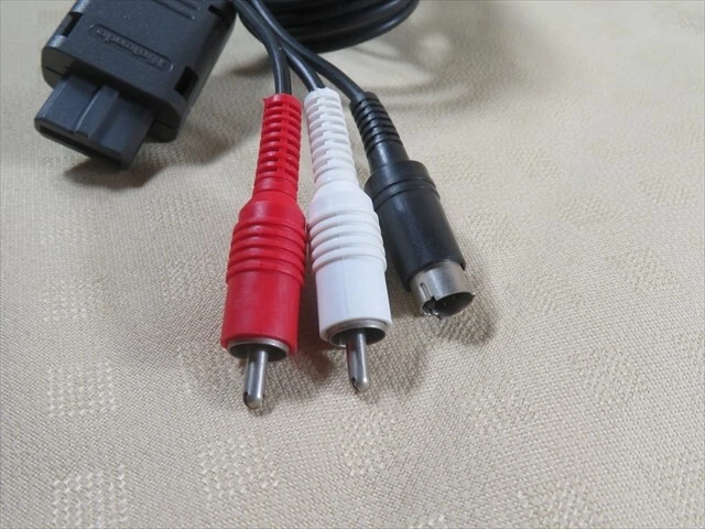 S cable Nintendo Super Famicom Gamecube 64 Japan official n64 game s-video sfc - Image 3 of 4