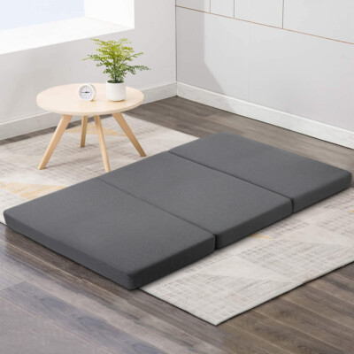 Folding Foam Mattress Bed Tri Fold Double Sleeping Pad Sofa