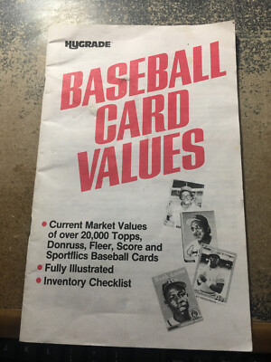 1988 Hygrade Baseball Card Values Price Guide Topps Donruss Fleer Score ...