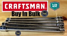 Bulk Wholesale Lot of 5 CRAFTSMAN Socket Extension Bar, 1/2-Inch Drive 10" 44132