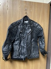 Leather Skin Jacket Please Reference Photos For Sizing 