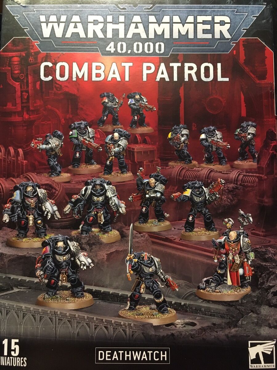 Deathwatch Combat Patrol Space Marine Army Painted Deathwatch Combat Patrol Space Marine Army Painted