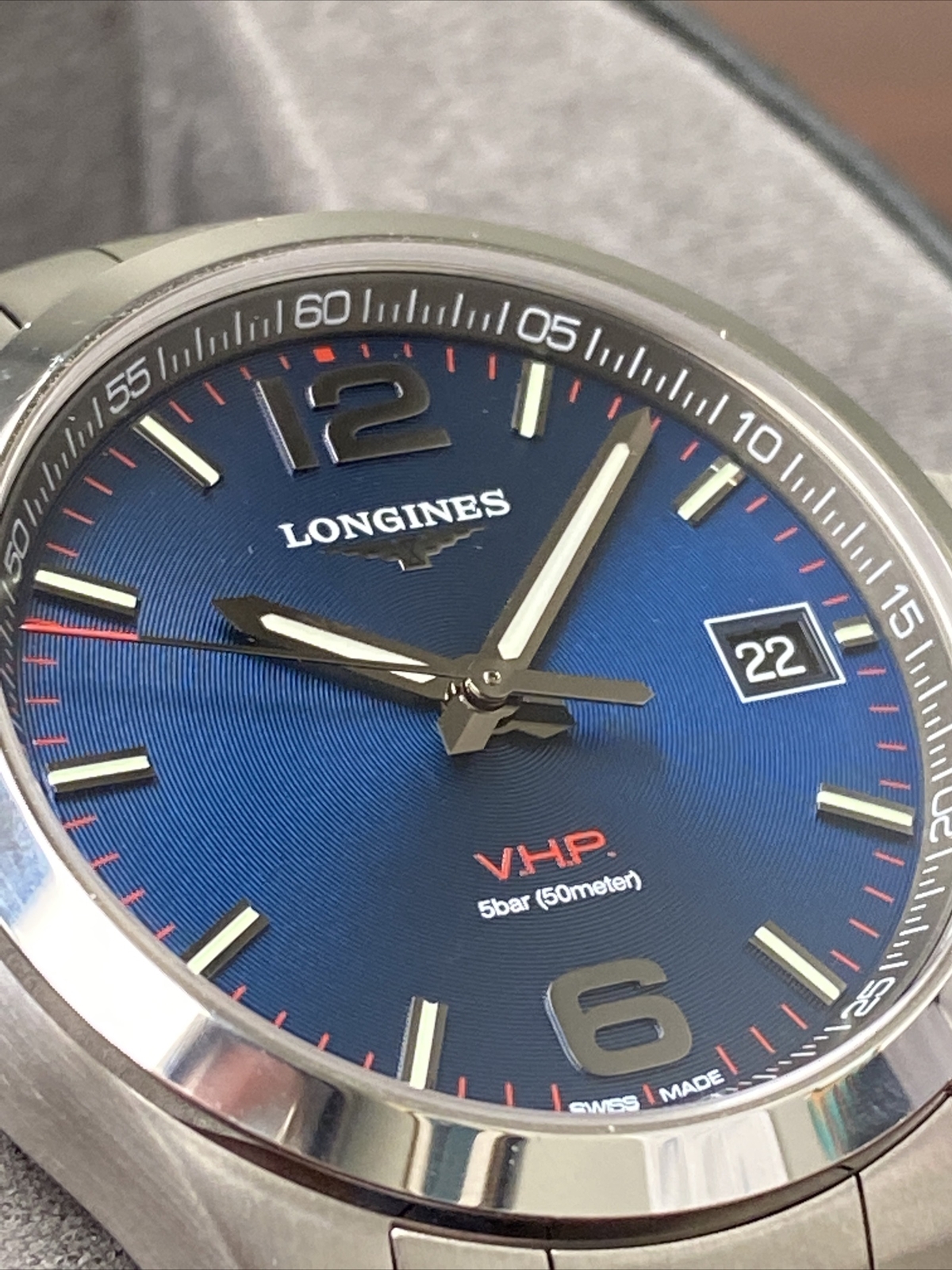 Longines Conquest Blue Men's Watch - L3.726.4.96.6 for sale online | eBay