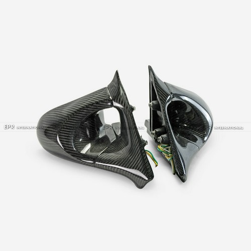 For Nissan Skyline R32 GTR GTS (LHD) carbon Fiber Aero Side Rearview Mirror 2pcs - Foto 9 di 12