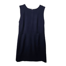 Gap Jumper Lined Dress Woman Sleeveless Blue Size 8