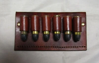 HANDMADE-CHM Cartridge Belt Slide for 45 Colt, 6 Round Capacity