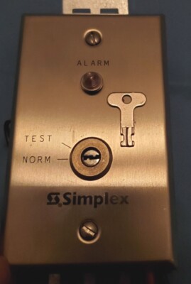 Simplex 2098-9806 Remote Key Test Station with Key | eBay