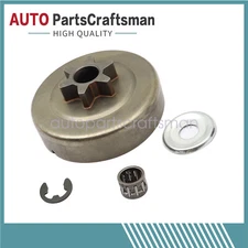 Fits for Stihl MS171 MS181 MS211 Chainsaw 3/8"-6T Spur Clutch Drum Sprocket Kit