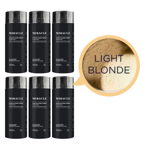 Miracle Hair Loss Building Fibers Alopecia Keratin Thicker Concealer Hair Fiber - Picture 10 of 13