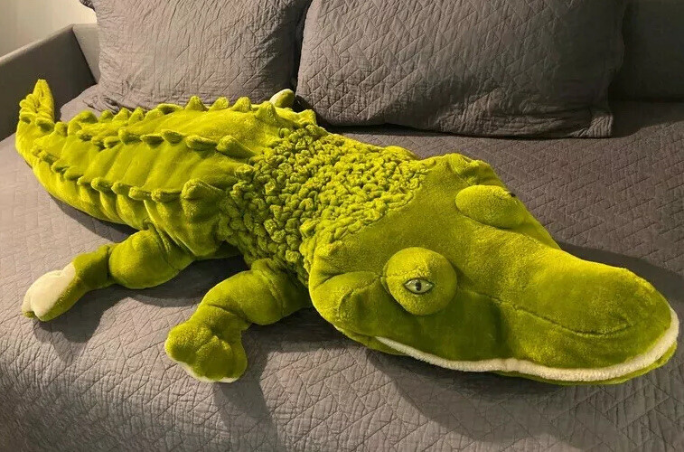 small stuffed alligator