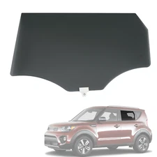 Fits 2014-2019 Kia Soul/ 2016-2018 Soul EV Driver Side Rear Door Window Glass