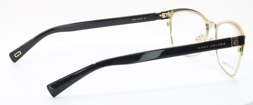Marc Jacobs Marc 338 807 Black/Gold Metal Eyeglasses Frame 55-16-140 - Picture 3 of 3