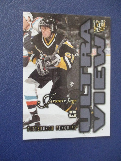 1995-96 Fleer Ultra Ultraview #4 Jaromir Jagr Pittsburgh Penguins