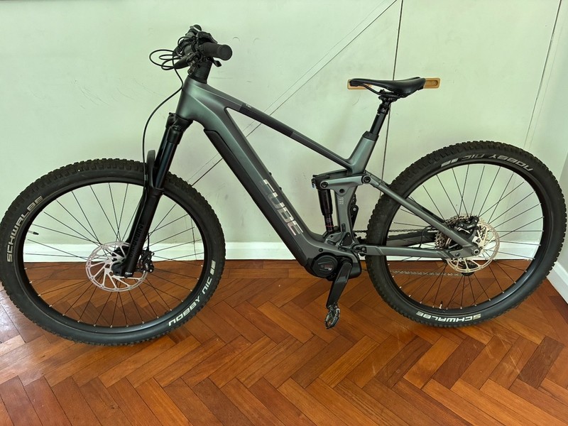 cube stereo eMTB 140 Large 750 battery 