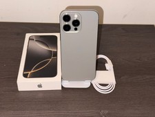 Apple iPhone 16 Pro Max - 256GB - Natural Titanium (Unlocked) - Read Description