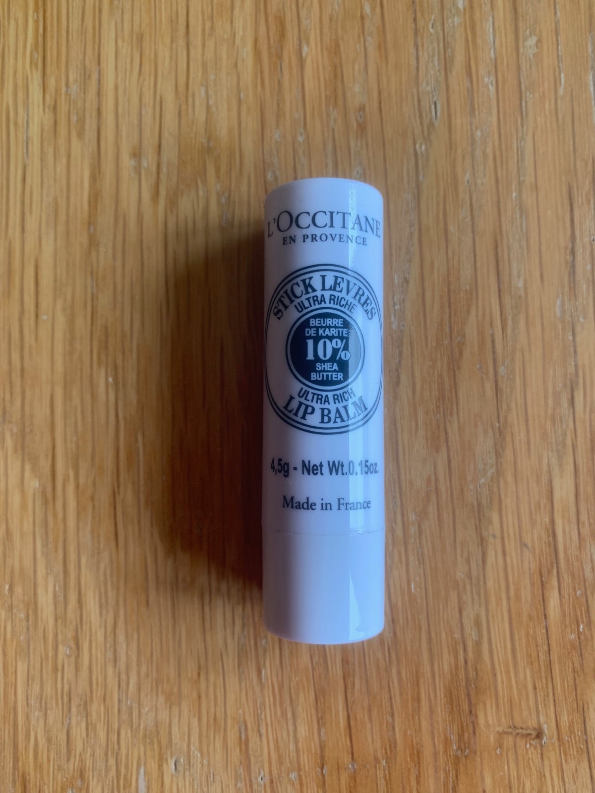 Brand New L'Occitane Shea Butter Lip Balm Stick 4.5g