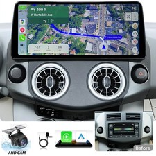 For Toyota Rav4 2007-2012 Apple Carplay Android 15 Car Gps Navi Radio Stereo Bt