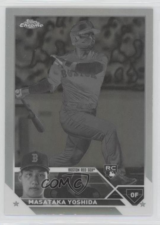 2023 Topps Chrome Negative Refractor Masataka Yoshida #167 18k3