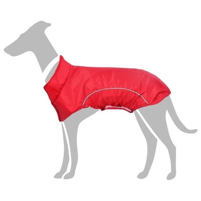 Hunderegenmantel Wasserdicht Polyester Größe S Reflektierend Hundejacke