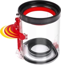 WYWY.Wide Upgraded Dust Bin Compatible with Dyson V10 Vacuum Cleaner Canister