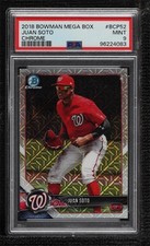 2018 Bowman Chrome Prospects Mega Box Mojo Refractor Juan Soto PSA 9 MINT 0i1b