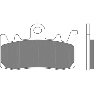 4601 - SINTERED BRAKE PADS 07BB38SA Compatible with DUCATI XDIAVEL DARK 1260 2