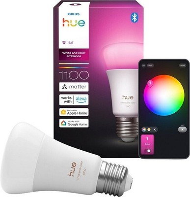 Philips Hue White & Color Ambiance A60 E27 Smart-LED   Modell 929003853501   NEU