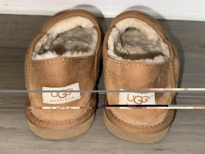 UGG Kenton Suede Slipper 3010 Chestnut Sheepskin Men display picture 1