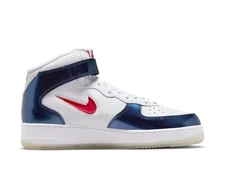 Nike Air Force 1 Mid Independence Day White Red Blue DH5623-101 Mens Size