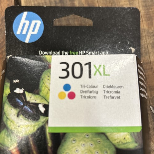Genuine HP 301XL Tri-Colour Ink Cartridge- Exp 10/2026 original new sealed - 第 2/4 張圖片
