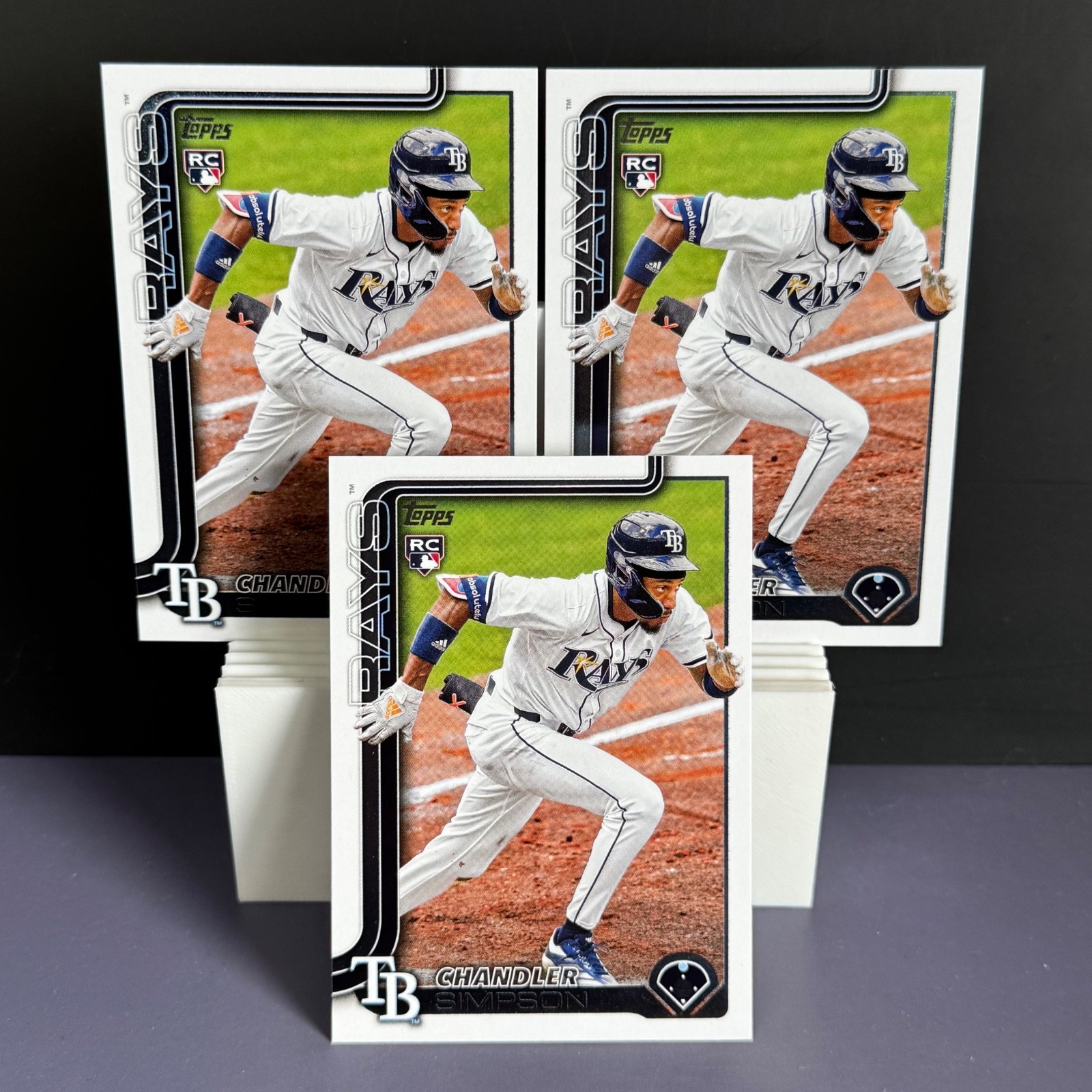 Chandler Simpson (RC | x3) -- 2025 Topps Update Series | #US277 | Tampa Bay Rays