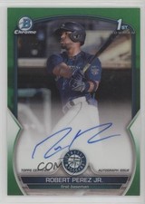 2023 Bowman Chrome Prospect Green Refractor /99 Robert Perez Jr #CPA-RP Auto nv6