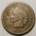 1879 Indian Head Cent Penny VG-Details  "Not Cleaned -Actual Coin Pictured"