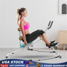 Ab Abdominal Exercise Machine Cruncher Trainer Fitness Body Shaper Gym Equipment