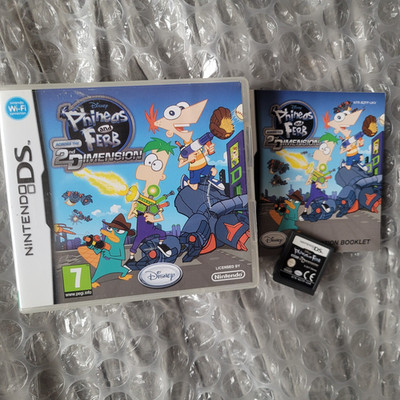 Phineas and Ferb Across the 2nd Dimension Nintendo DS Spiel