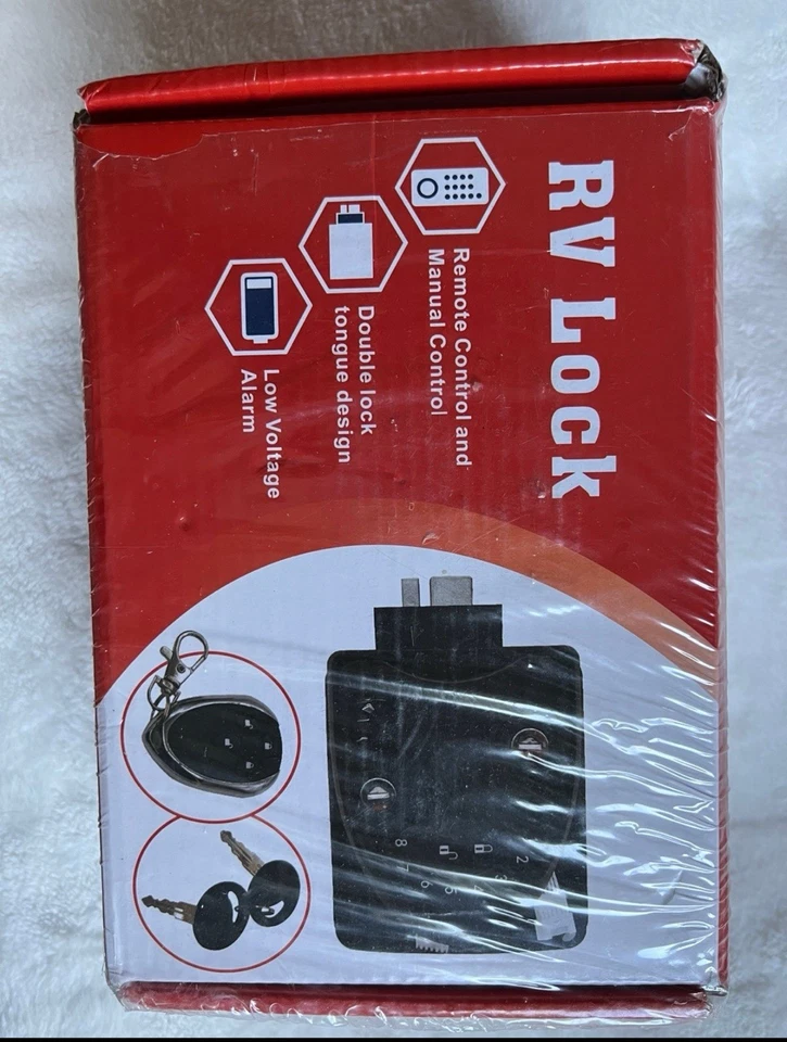 Partsam RV trava de porta de entrada sem chave trava alça trava controle remoto FRETE GRÁTIS. - Imagem 2 de 4