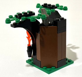 Vintage &copy;1993 LEGO 6020 Castle Dragon Knights Magic Shop 100% Complete