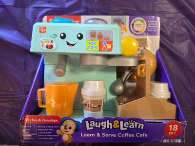 ( Laugh and Learn ) : Learn & serve coffe cafe [ 18+ months ]