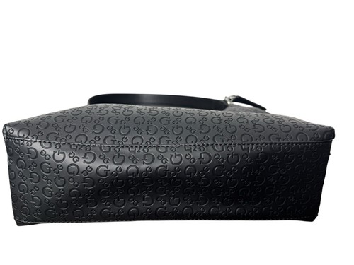 New Guess LA Hobo Purse Black Spellout Matching Change Bag Coins Clarence - Picture 6 of 12
